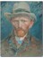 Ahşap Tablo Vincent Van Gogh Kendi Portresi 1