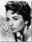 Ahşap Tablo Elizabeth Taylor Küpe Siyah Beyaz Fotoğraf 1