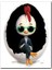 Ahşap Tablo Disney's Chicken Little Kırıkyumurta Görseli 1