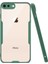 Apple iPhone 7 Plus Kılıf Kamera Korumalı Colorful Kapak - Yeşil 1