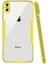 Apple iPhone Xs Kılıf Kamera Korumalı Colorful Kapak - Sarı 1