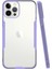 Apple iPhone 12 Pro Max Kılıf Kamera Korumalı Colorful Kapak - Lila 1