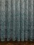 Modern Desenli Baskılı Tül Perde 150X200 Sık Pile 1/3 3