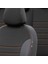 Bmw X6 2008-2014 E71 Özel Üretim Koltuk Kılıfı Paris Design Bej - Siyah 3
