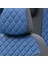 Bmw X1 2009-2015 E84 Özel Üretim Koltuk Kılıfı Madrid Design Deri Mavi - Siyah 5