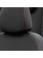 Toyota Aygo 2005-2012 Özel Üretim Koltuk Kılıfı Paris Design Bej - Siyah 5