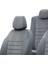Smart Forfour 2004-2014 Özel Üretim Koltuk Kılıfı London Design Füme 4