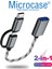 2in1 Type C To Micro USB 3.0 Otg Adaptör - Siyah AL2598 2