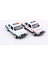 2'li Metal Sesli ve Işıklı Çek Bırak Kapıları Açılan Polis ve Ambulans Seti 1
