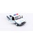 2'li Metal Sesli ve Işıklı Çek Bırak Kapıları Açılan Polis ve Ambulans Seti 2