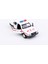 2'li Metal Sesli ve Işıklı Çek Bırak Kapıları Açılan Polis ve Ambulans Seti 4
