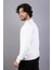 Erkek Süzine Baskılı Ekru Sweatshirt 2