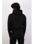 Erkek Kapüşonlu Siyah Sweatshirt 3