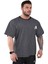 Spor T-Shirt Geniş Kesim Oversize Üst Big Sam 2770 4