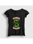 Kadın Siyah South Side Serpents V3 Riverdale T-Shirt 1