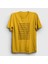 Unisex Sarı Diagonal Shameless T-Shirt 1
