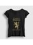 Kadın Siyah Lannister Game Of Thrones T-Shirt 1