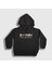 Unisex Çocuk Siyah Profiles Friends Kapüşonlu Sweatshirt 1