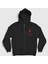 Unisex Siyah Limits Black Mirror Fermuarlı Kapüşonlu Sweatshirt 1