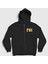 Unisex Siyah Fbi The Blacklist Fermuarlı Kapüşonlu Sweatshirt 1