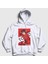 Unisex Beyaz Tokyo La Casa De Papel Kapüşonlu Sweatshirt 1
