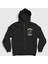 Unisex Siyah South Side Serpents Riverdale Fermuarlı Kapüşonlu Sweatshirt 1
