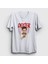 Unisex Beyaz Shhh Dexter T-Shirt 1
