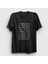 Unisex Siyah Diagonal Shameless T-Shirt 1