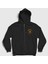 Unisex Siyah Martell Game Of Thrones Fermuarlı Kapüşonlu Sweatshirt 1
