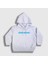Unisex Çocuk Beyaz Logo Shameless Kapüşonlu Sweatshirt 1