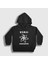 Unisex Çocuk Siyah Team Sheldon The Big Bang Theory Kapüşonlu Sweatshirt 1