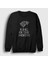 Unisex Siyah King Game Of Thrones Sweatshirt 1