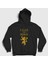 Unisex Siyah Roar Game Of Thrones Kapüşonlu Sweatshirt 1