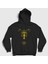 Unisex Siyah Greyjoy Game Of Thrones Kapüşonlu Sweatshirt 1