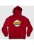 Unisex Kırmızı Bazinga The Big Bang Theory Kapüşonlu Sweatshirt 1