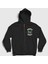 Unisex Siyah South Side Serpents V2 Riverdale Fermuarlı Kapüşonlu Sweatshirt 1