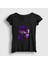 Kadın Siyah Eleven V3 Stranger Things T-Shirt 1