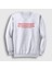Unisex Beyaz Logo Stranger Things Sweatshirt 1