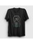 Unisex Siyah Odin Vikings T-Shirt 1