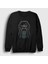 Unisex Siyah Odin Vikings Sweatshirt 1