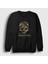Unisex Siyah Skull The Walking Dead Sweatshirt 1