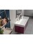 Cerastyle Turkuaz Sharp Etajerli Lavabo 80*48 cm 2