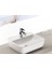 Cerastyle Turkuaz One Tezgah Üstü Lavabo Lavabo 55*45 cm (B.delıklı) 2