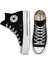 Chuck Taylor All Star Platform Canvas 560845C Unisex SİYAH/BEYAZ Günlük Sneaker Ayakkabı 4