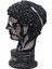 Yaprak Motifli Hermes Büst Heykel Biblo 29 x 17 cm 2