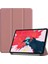 Apple iPad Pro 12.9 2020 Exclusive Smart Cover Akıllı Stand Rose Gold 1