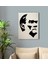 Gift Atatürk Silüet Tasarımlı Kanvas Tablo-5 50X70CM 1