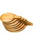 Ahşap 22CM Saplı Pizza Kesim Sunum Tabağı LBSPLPZ22 4