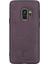 Samsung Galaxy S9 Mor Deri Arka Telefon Kılıfı Mor 1