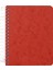 A6 Çizgili Defter A6 Ruled Notebook Kırmızı 1